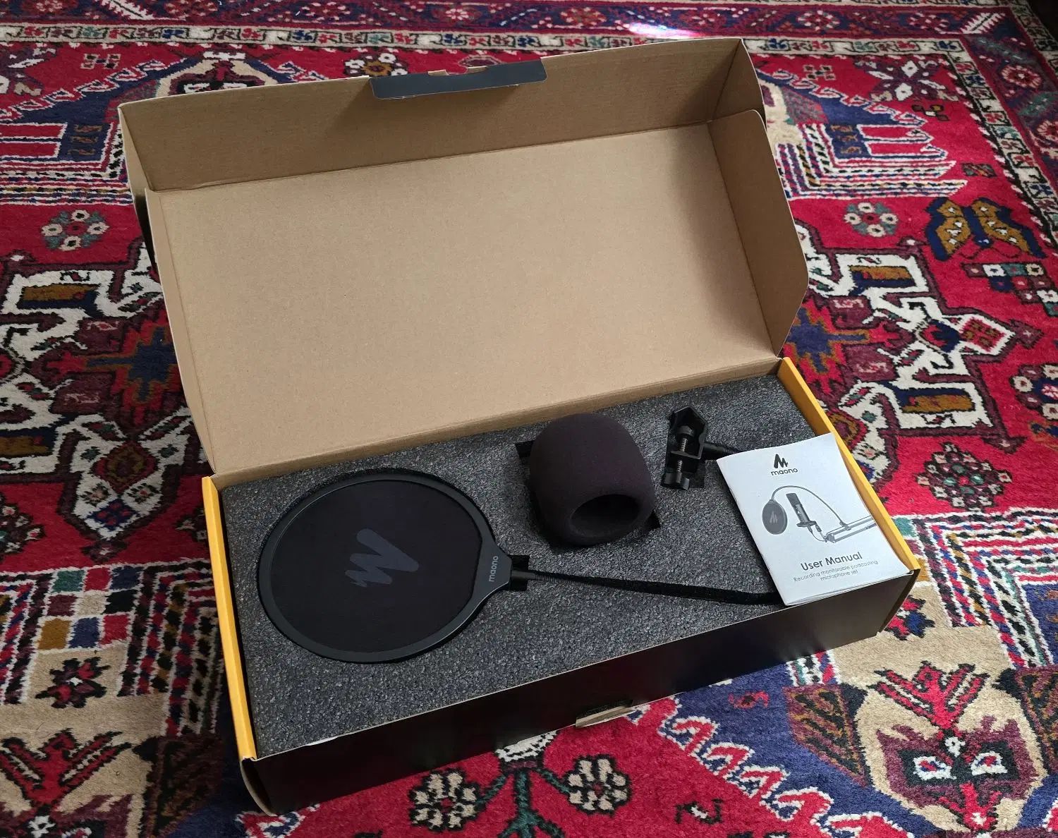 میکروفن کندانسر مائونو مدل AU-PM401|سیستم صوتی خانگی|تبریز, |دیوار