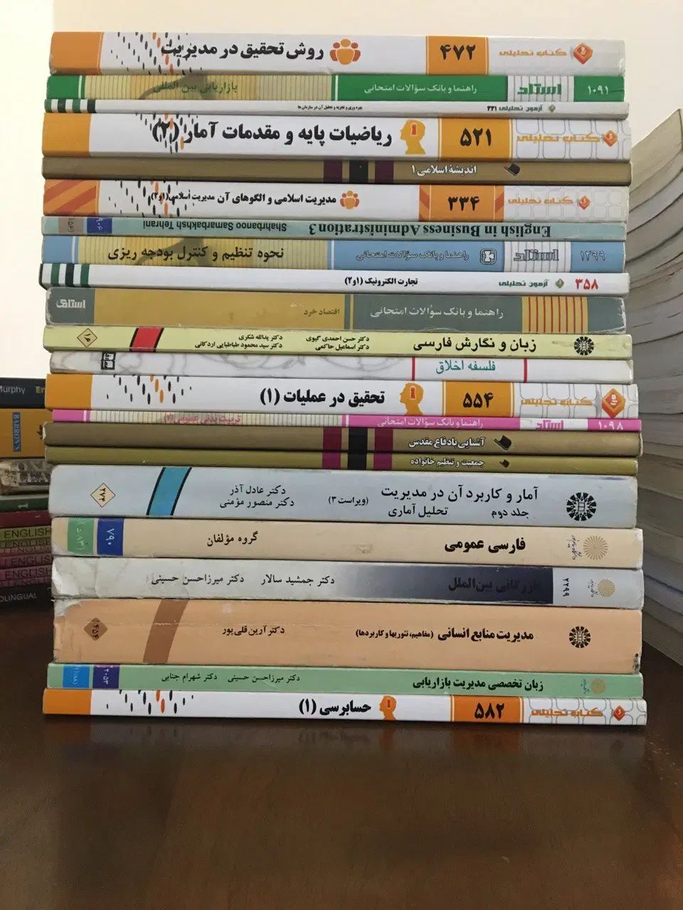 کتاب های رشته مدیریت (کارشناسی و کارشناسی ارشد )|کتاب و مجله آموزشی|تهران, اباذر|دیوار