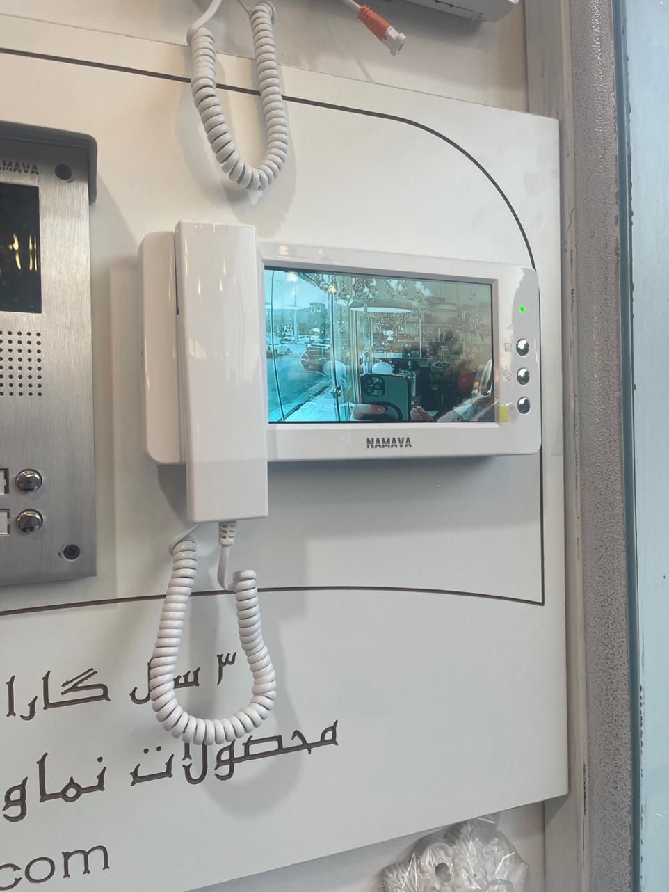 آیفون تصویری نقدوچک|صوتی و تصویری|قم, نیروگاه|دیوار