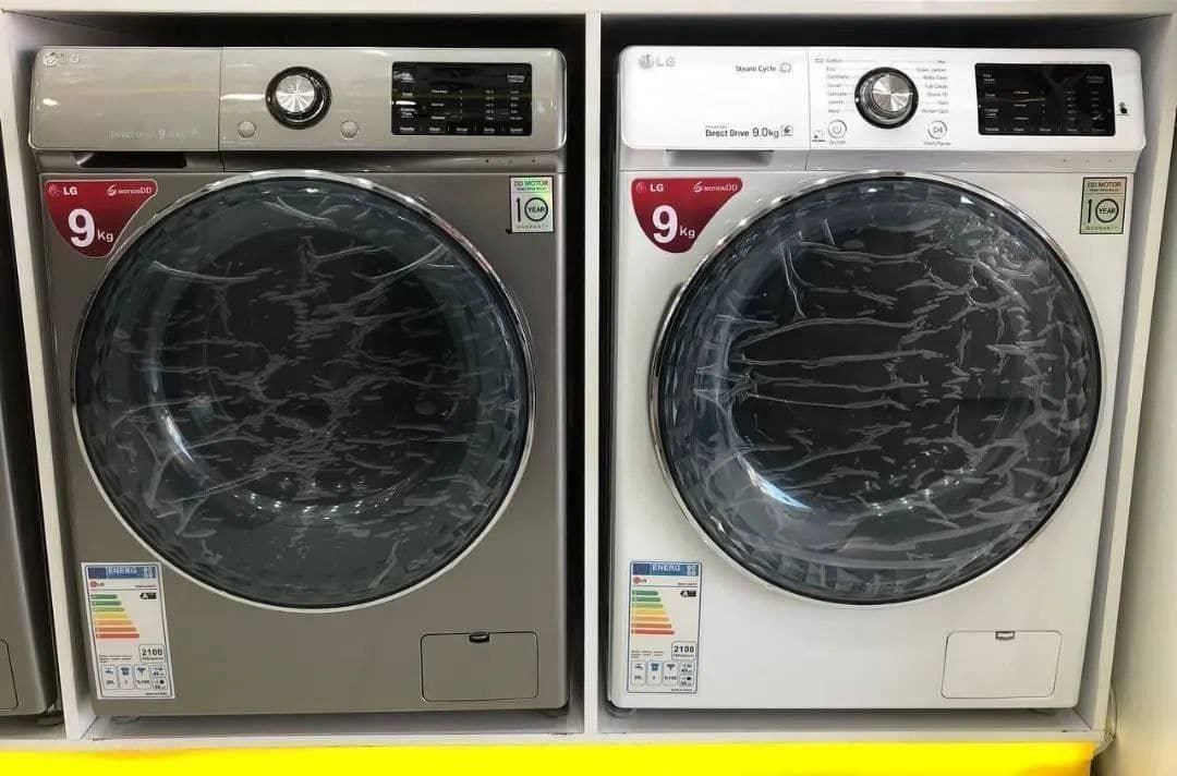 لباسشویی الجی 9 و 8 کیلویی گرم مدل WJ6 موجود|ماشین لباسشویی و خشککن لباس|اردبیل, |دیوار