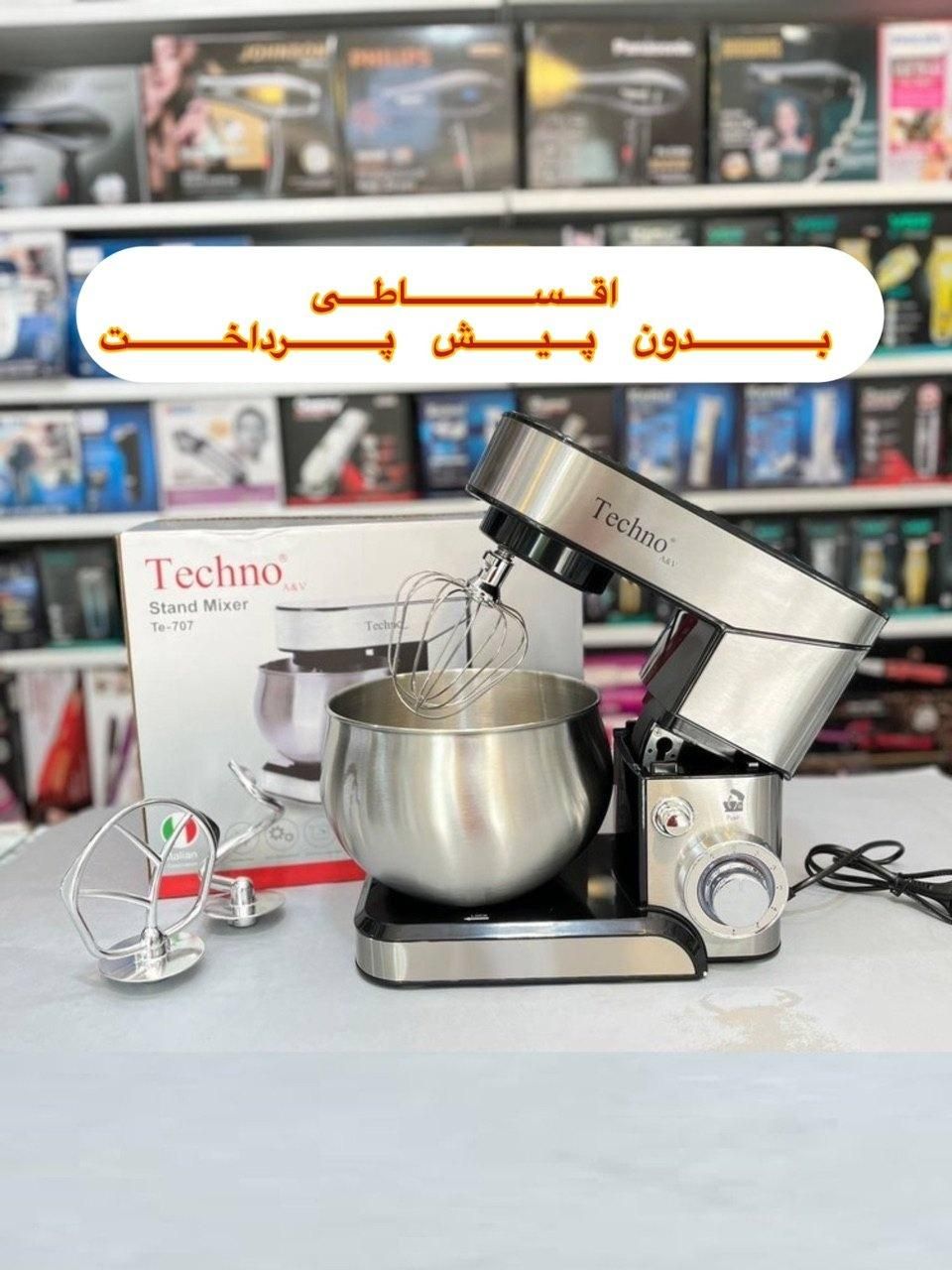 همزن گیربکسی 5 لیتری تکنو هم زن نیمه صنعتی/گارانتی|خردکن، آسیاب، غذاساز|مشهد, فرهنگ|دیوار