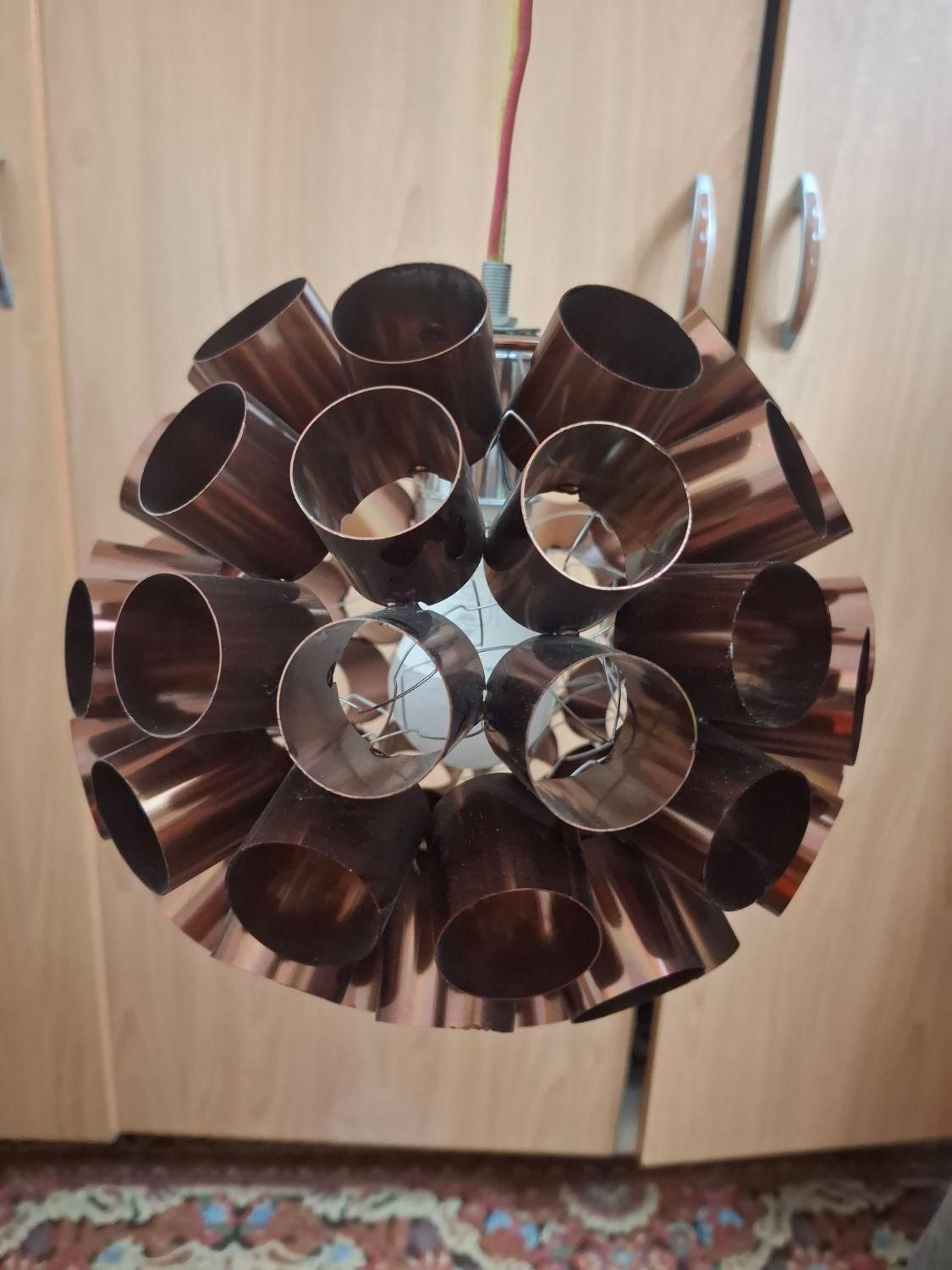 لوستر فانتزی و زیبا|لوستر و چراغ آویز|اصفهان, برازنده|دیوار