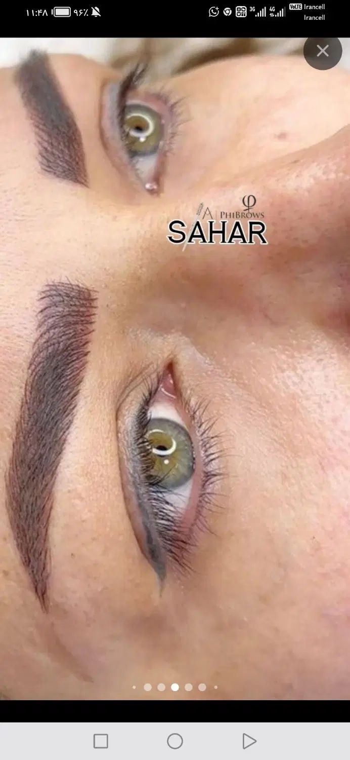 اپلاسیون میکروابرو شیدلب خط چشم لیفت مژه وابرو|خدمات آرایشگری و زیبایی|فردیس, فردیس|دیوار
