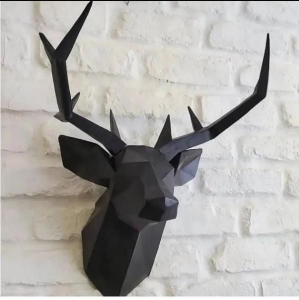 دیوارکوب گوزن گرافیکی|مجسمه، تندیس، ماکت|تهران, تهرانسر شرقی|دیوار