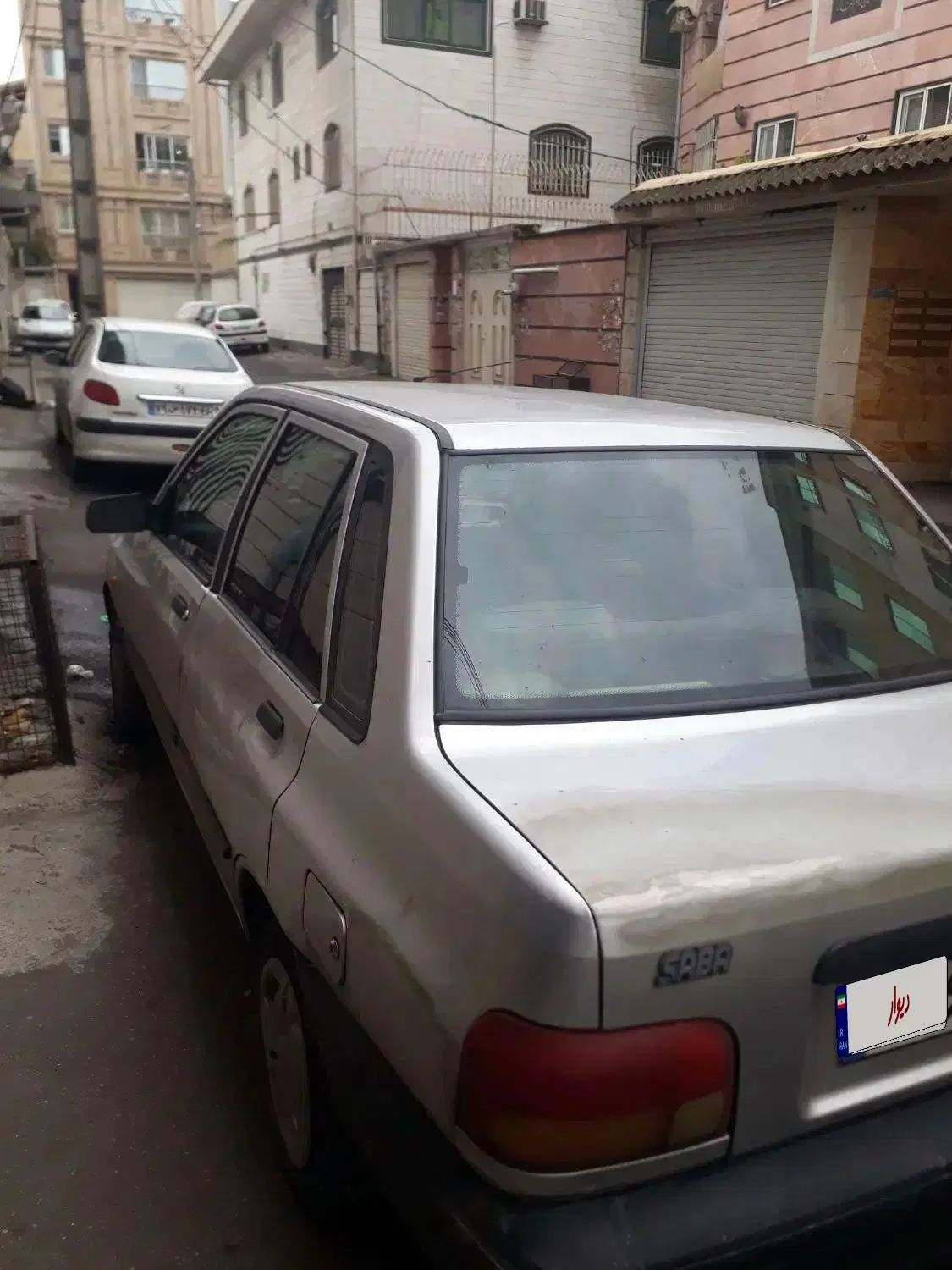 پرایدمدل۸۷ نقره ای تک سوز|خودرو سواری و وانت|رشت, نامجو|دیوار