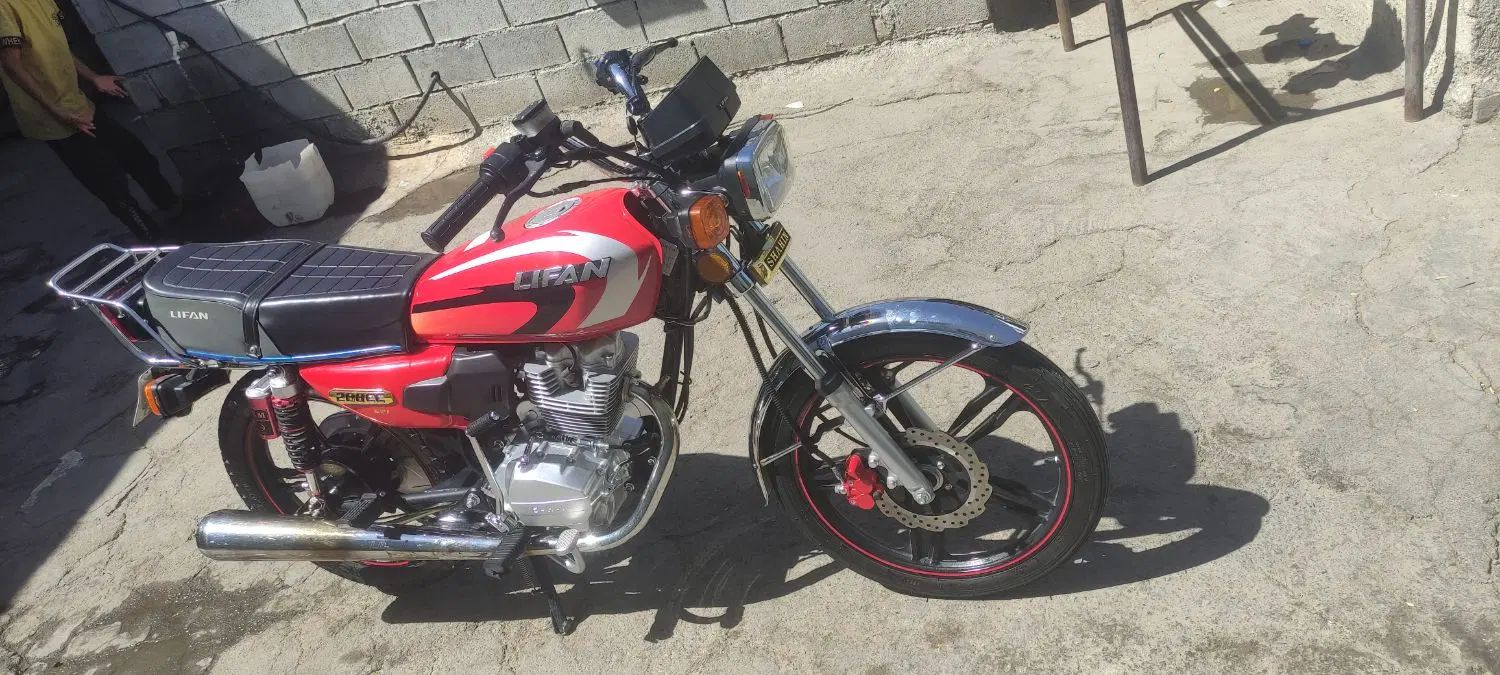 موتور لیفان 200cc مدل1403|موتورسیکلت|مشهد, تبادکان|دیوار