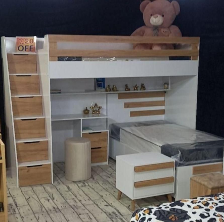 تخت دو طبقه آرتا تخت خواب رویاها|تخت و سرویس خواب|تبریز, |دیوار