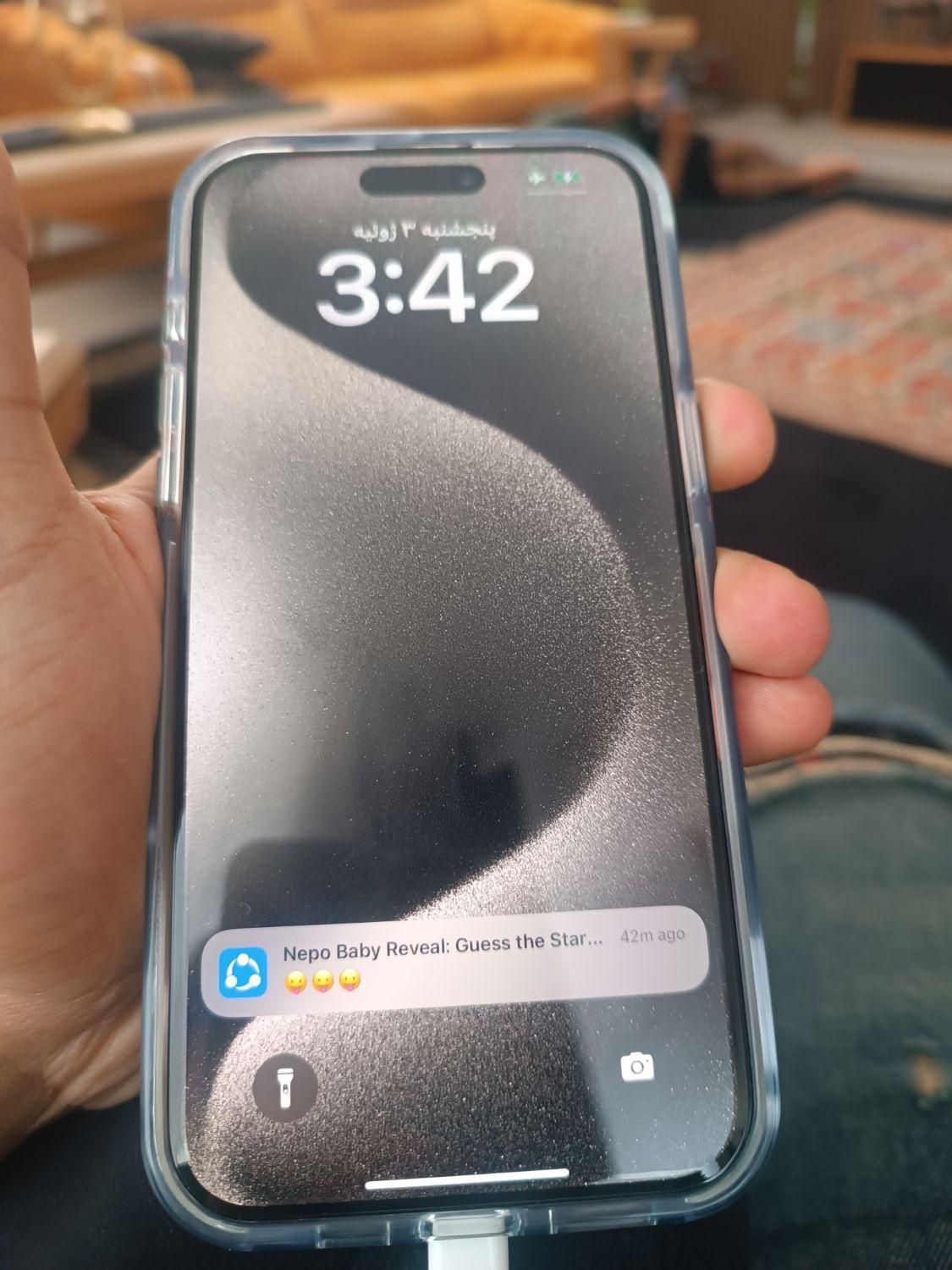 اپل iPhone 15 Pro Max با حافظهٔ ۲۵۶ گیگابایت|موبایل|شیراز, باغ تخت|دیوار