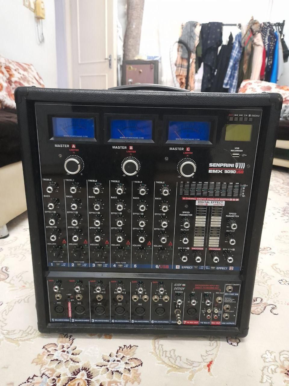 پاور میکسر ۹۰۹۰ در حد نو|سیستم صوتی خانگی|تهران, حکمت|دیوار