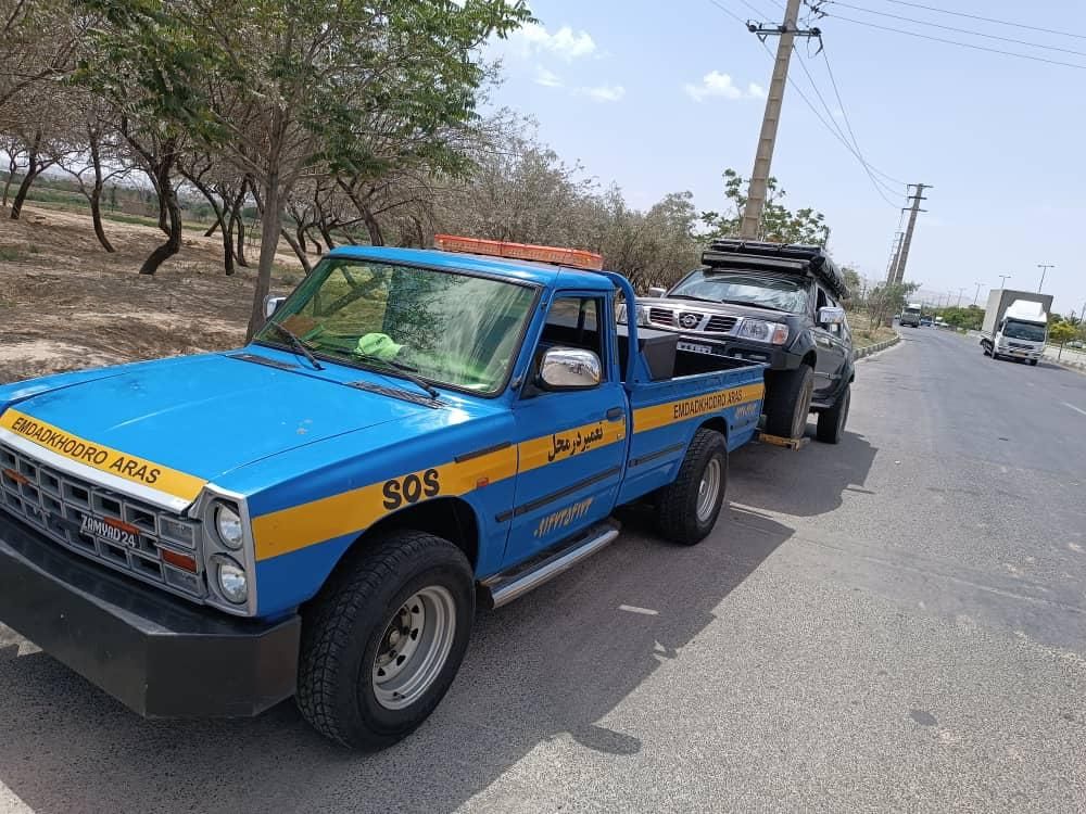 امداد خودرو شبانه روزی تعمیر در محل یدک کش جرثقیل|خدمات حمل و نقل|تبریز, |دیوار