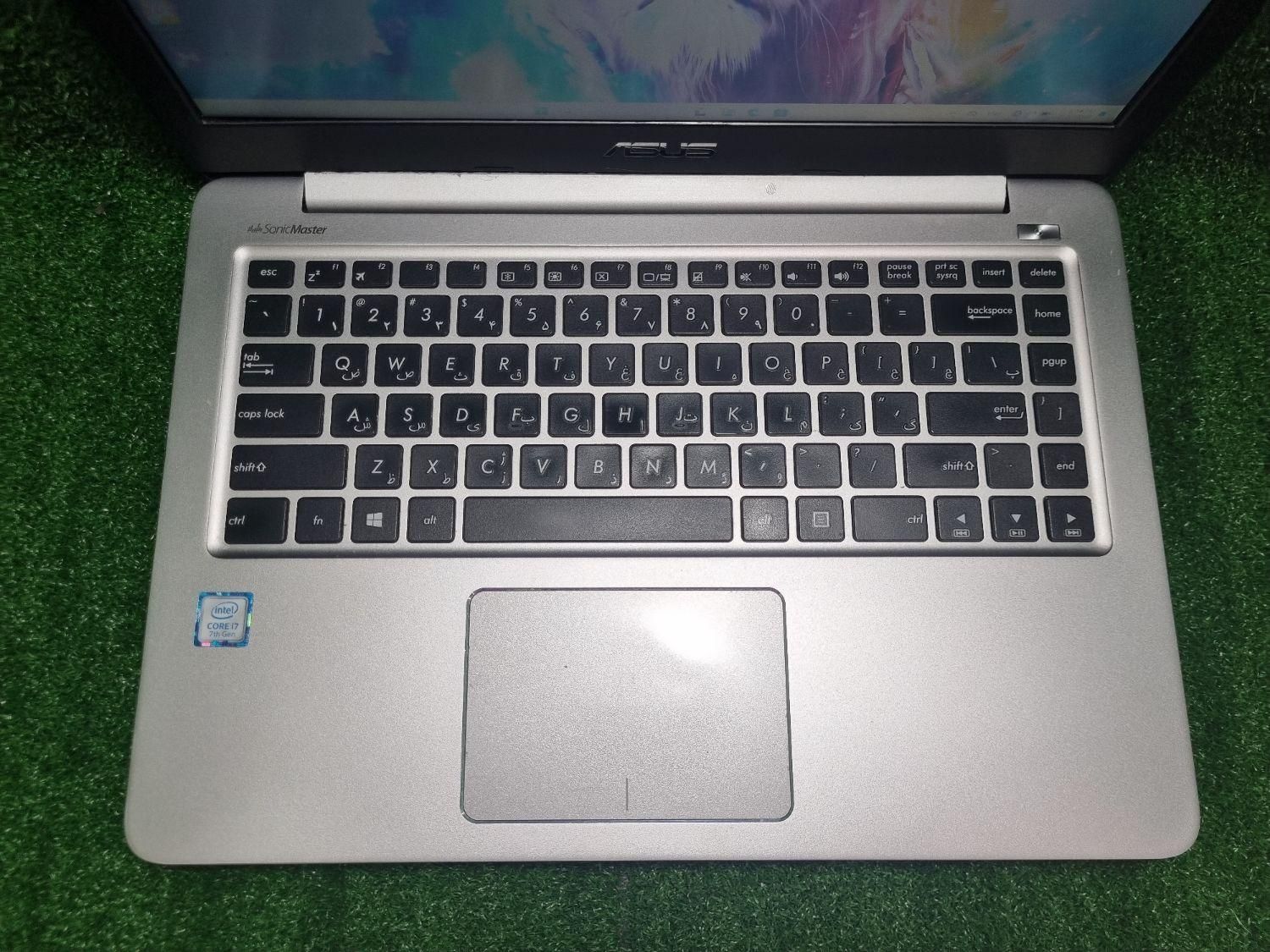 لپتاپ Asus K401 Core i7 گرافیک‌دار نقره‌ای|رایانه همراه|کرج, اتحاد|دیوار