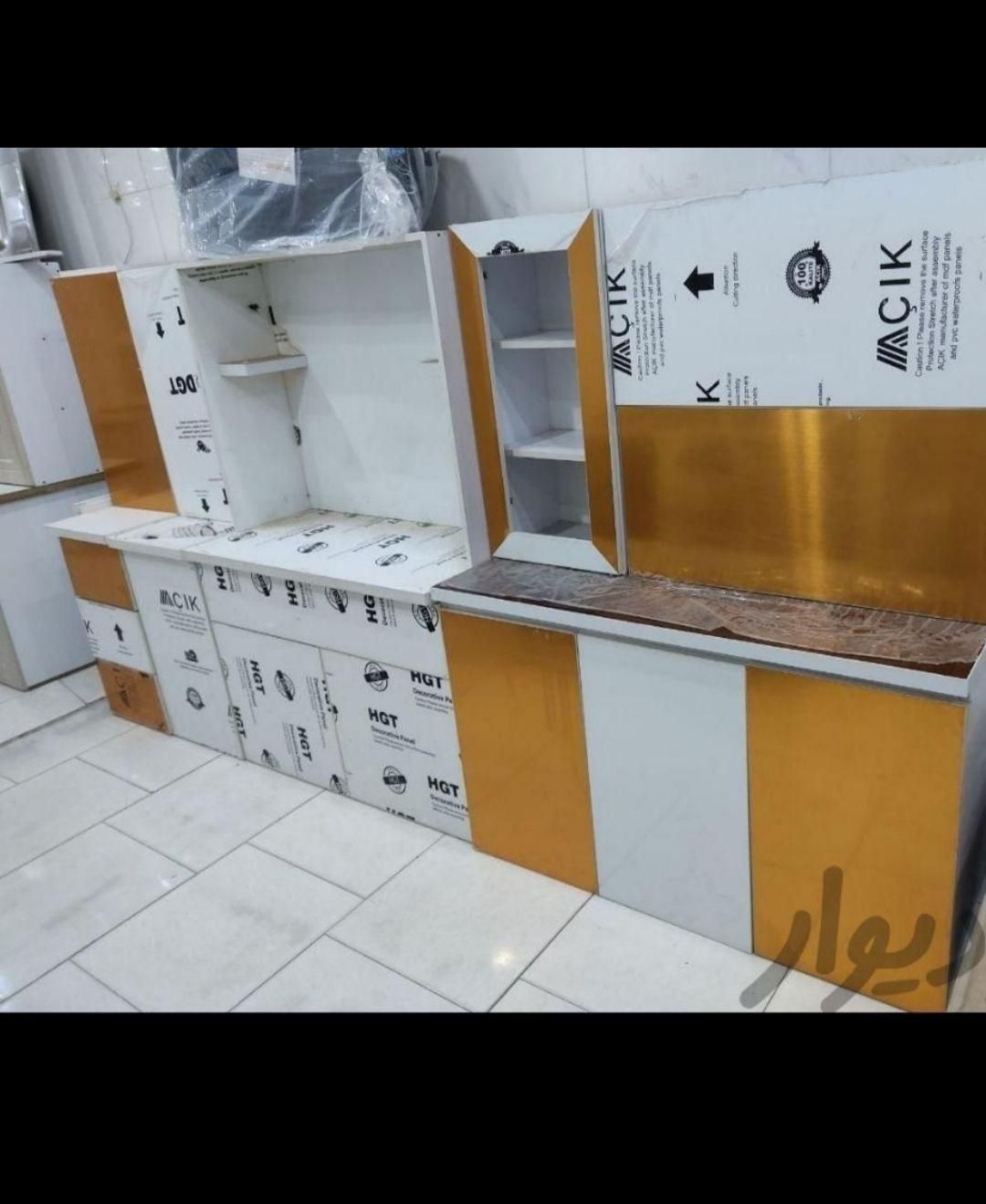 کابینت .آماده فوق مدرن کلاسیک نئوکلاسیک کد ۱۴۲۱|مصالح و تجهیزات ساختمان|خمام, |دیوار