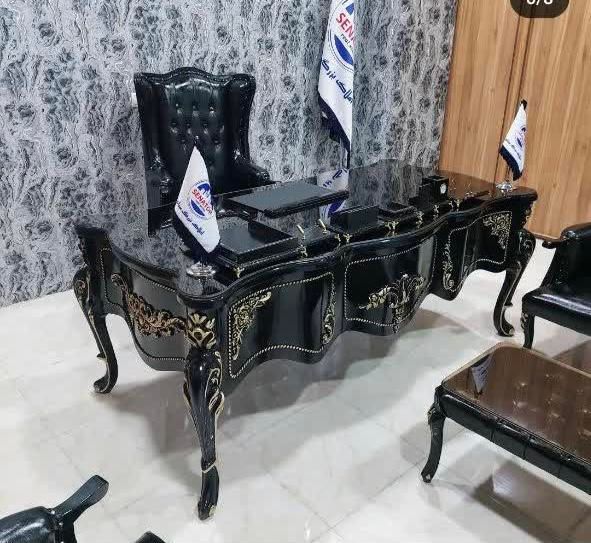 مبلمان اداری کویین میز مدیریت صندلی کلاسیک|دفتر کار|تهران, شهرک ولیعصر جنوبی|دیوار