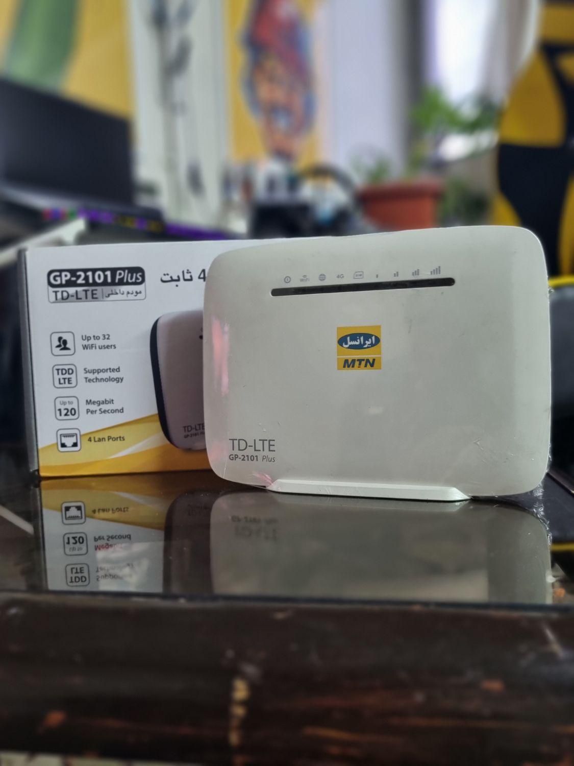مودم 4G ایرانسل GP2101 Plus در حد نو|مودم و تجهیزات شبکه|تهران, تجریش|دیوار