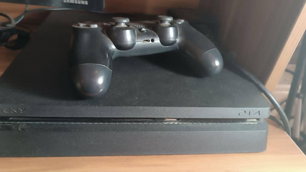 Ps4 اسلیم یک ترابایت تک دسته کارکرده|کنسول، بازی ویدئویی و آنلاین|تهران, قزل قلعه|دیوار