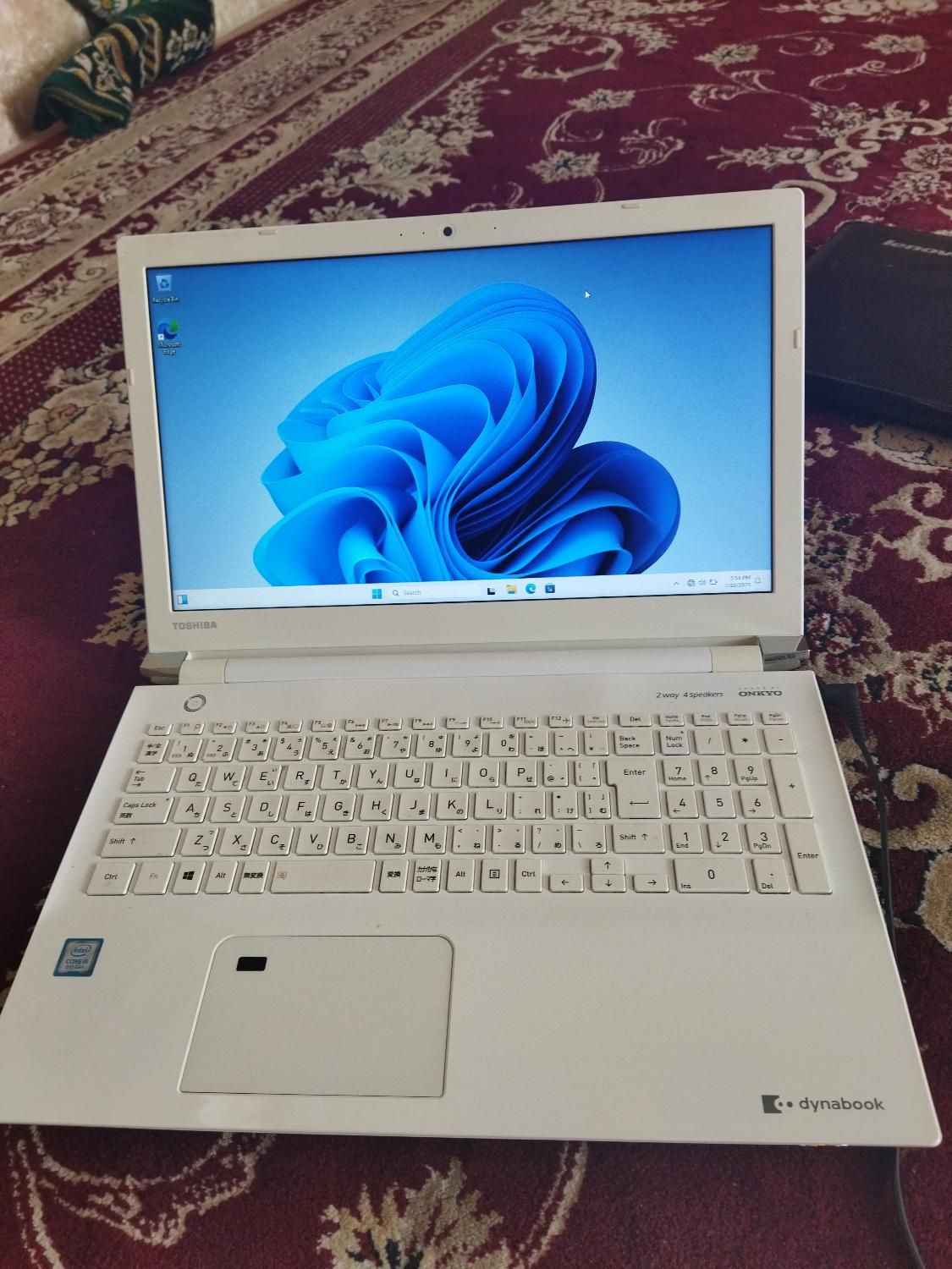 لپ تاپ تمیز toshiba با پردازنده i5 نسل هشت|رایانه همراه|جهرم, |دیوار