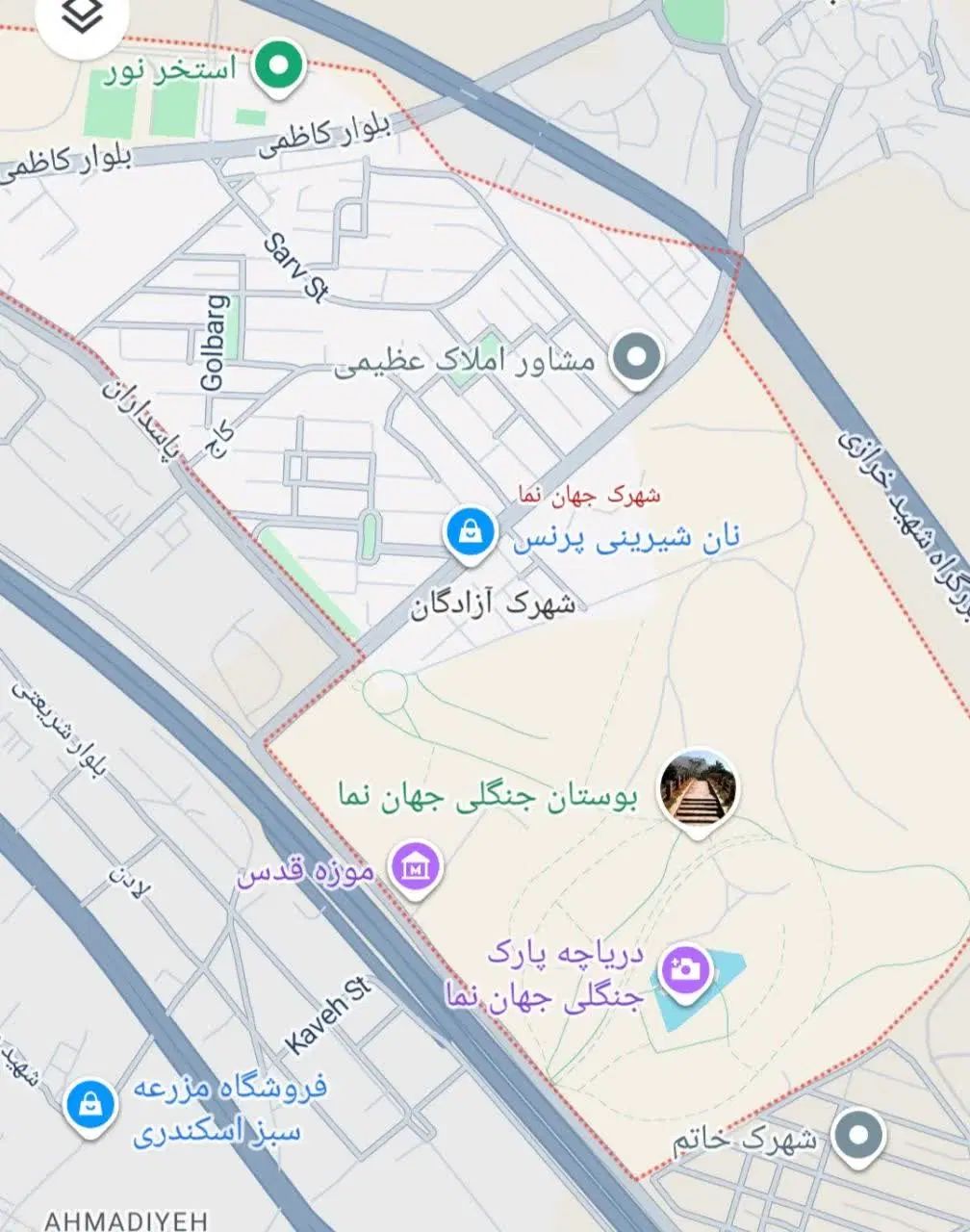 زمین قولنامه ای|فروش زمین و ملک کلنگی|کرج, شهرک جهان‌نما|دیوار