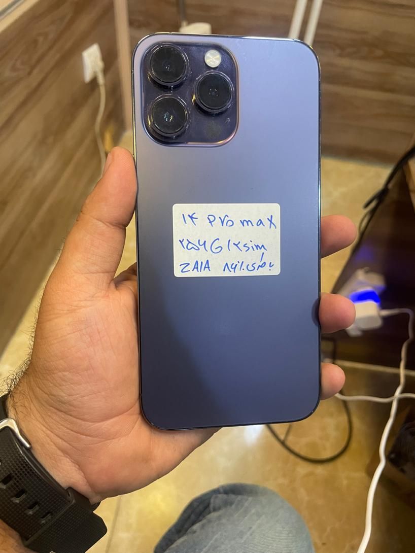 اپل 14promax با حافظه ۲۵۶ گیگابایت با مهلت تست|موبایل|تهران, دهقان|دیوار