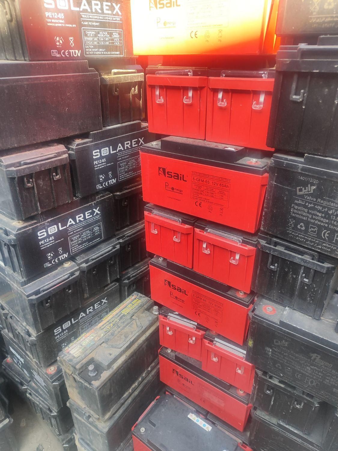 جمع آوری باطری یوپیاس. لیفتراک.ماشینی . موتوری|قطعات یدکی و لوازم جانبی|تهران, نازیآباد|دیوار