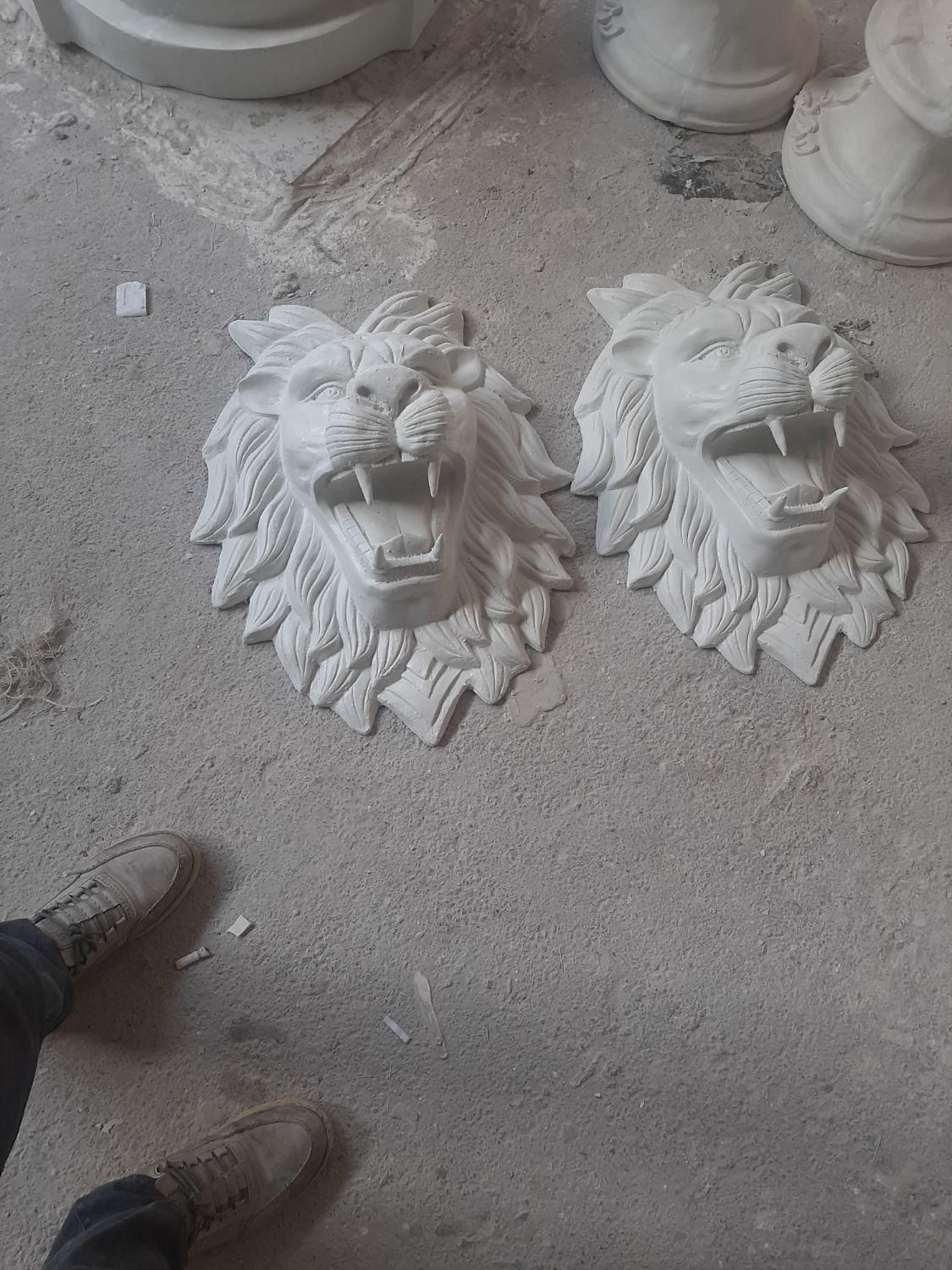 کله شیر دیواری فایبرگلاس ( مجسمه سازی اطمانی)|مجسمه، تندیس، ماکت|مشهد, نوید|دیوار