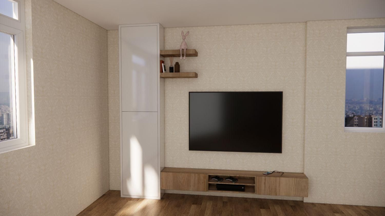 کابینت تی وی وال کمد دیواری|خدمات پیشه و مهارت|اراک, |دیوار