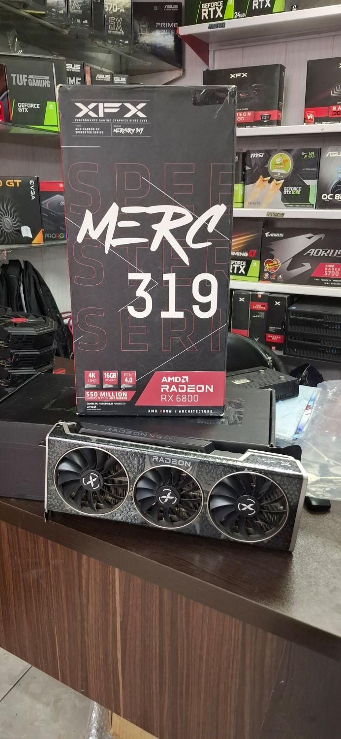 گرافیک مشابه آکبند پشت ویترینی 6800 mercxfx|قطعات و لوازم جانبی رایانه|تهران, آذربایجان|دیوار