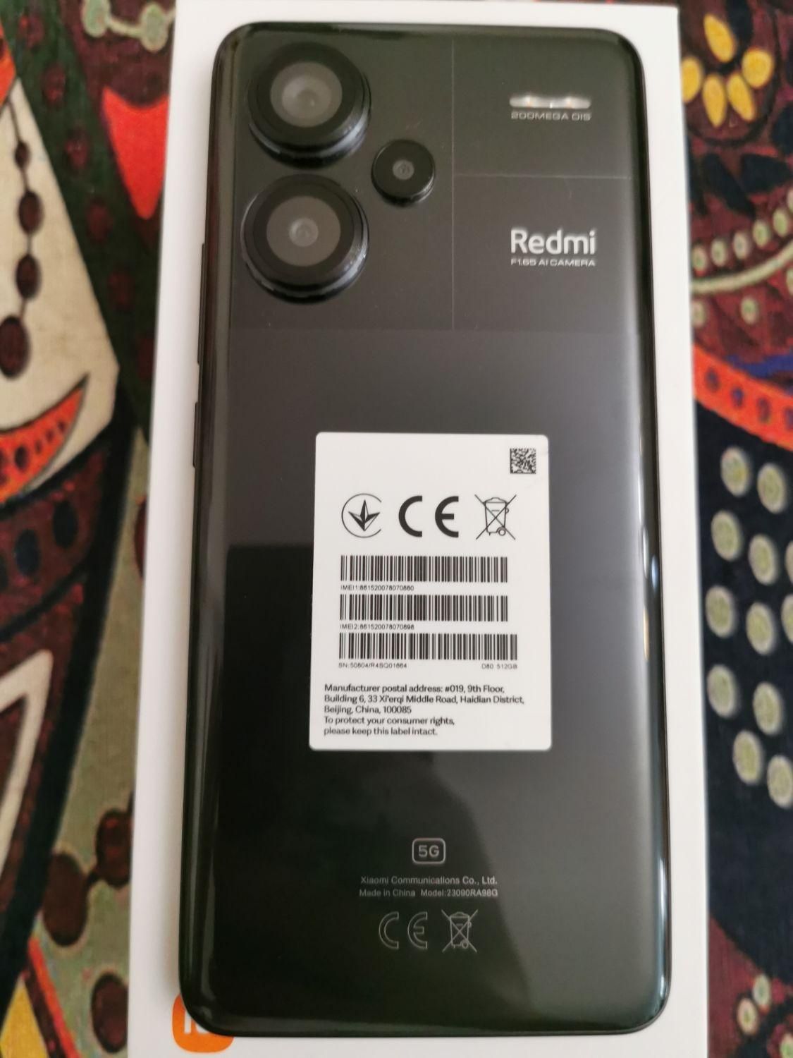 شیائومی +Redmi Note 13 Pro با حافظهٔ ۵۱۲ گیگابایت|موبایل|تهران, جنت‌آباد مرکزی|دیوار