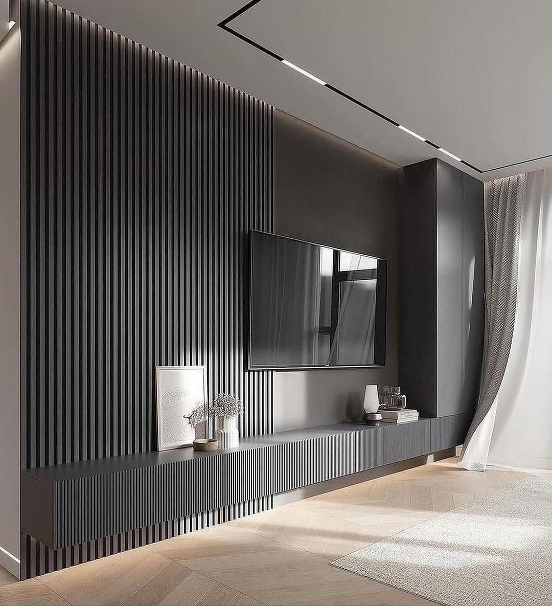 طراحی و اجرای Tv wall تی وی وال|مصالح و تجهیزات ساختمان|اراک, |دیوار