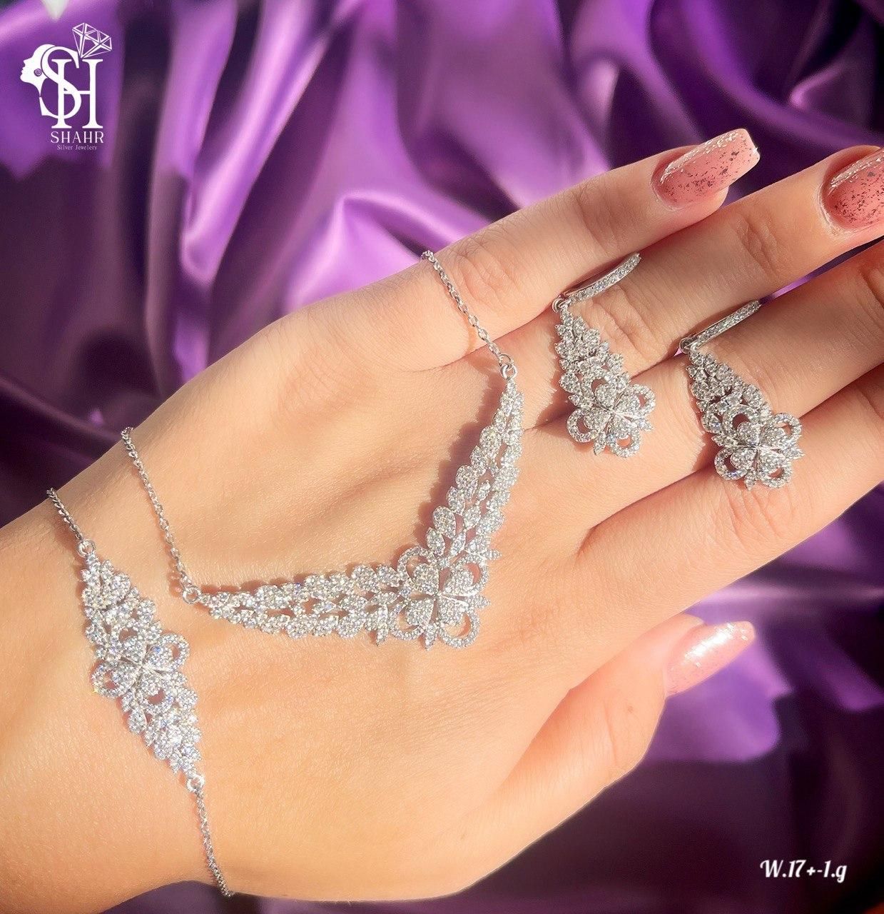 سرویس نقره فلاور شهر کد 089 flower silverنقره سازی|بدلیجات|تبریز, |دیوار