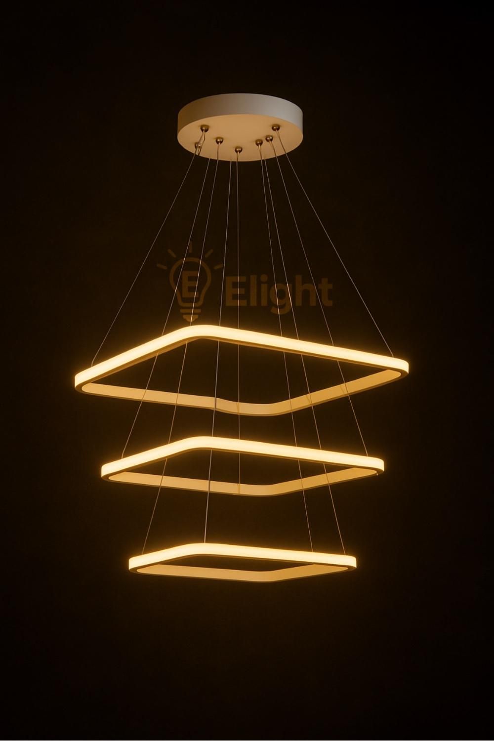 لوستر مدرن LED طراحی خاص و مینیمالیستی|لوستر و چراغ آویز|تهران, فردوسی|دیوار