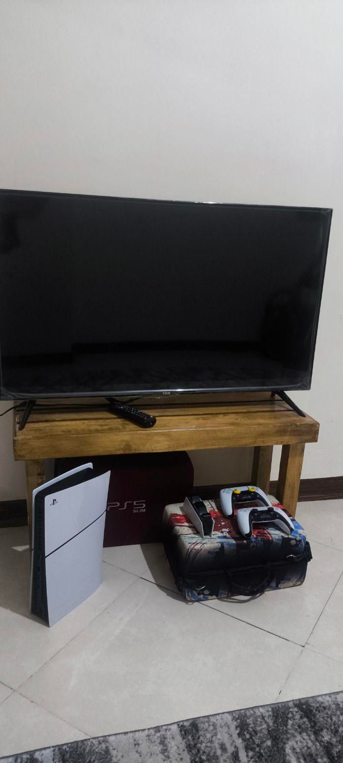 PS5 اسلیم با تلویزیون|کنسول، بازی ویدئویی و آنلاین|کرمان, |دیوار