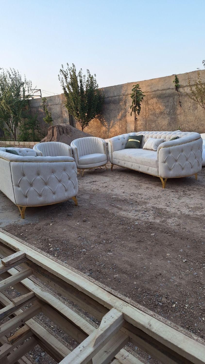 مبل مبلمان راحتی چستر صدفی اقساط ۶ ماهه بدون سود|مبلمان خانگی و میز عسلی|مشهد, شیرحصار|دیوار