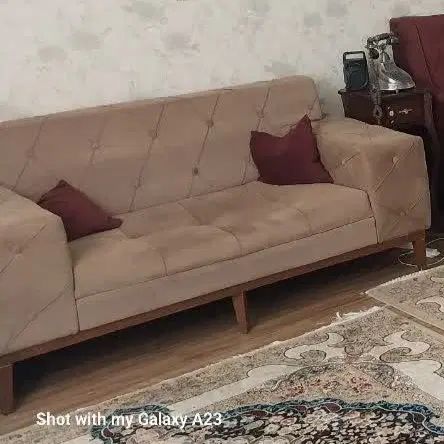 مبل ۷نفره چستر،همراه صندلی ناهار خوری ۶نفره|مبلمان خانگی و میز عسلی|کرج, احدآباد|دیوار