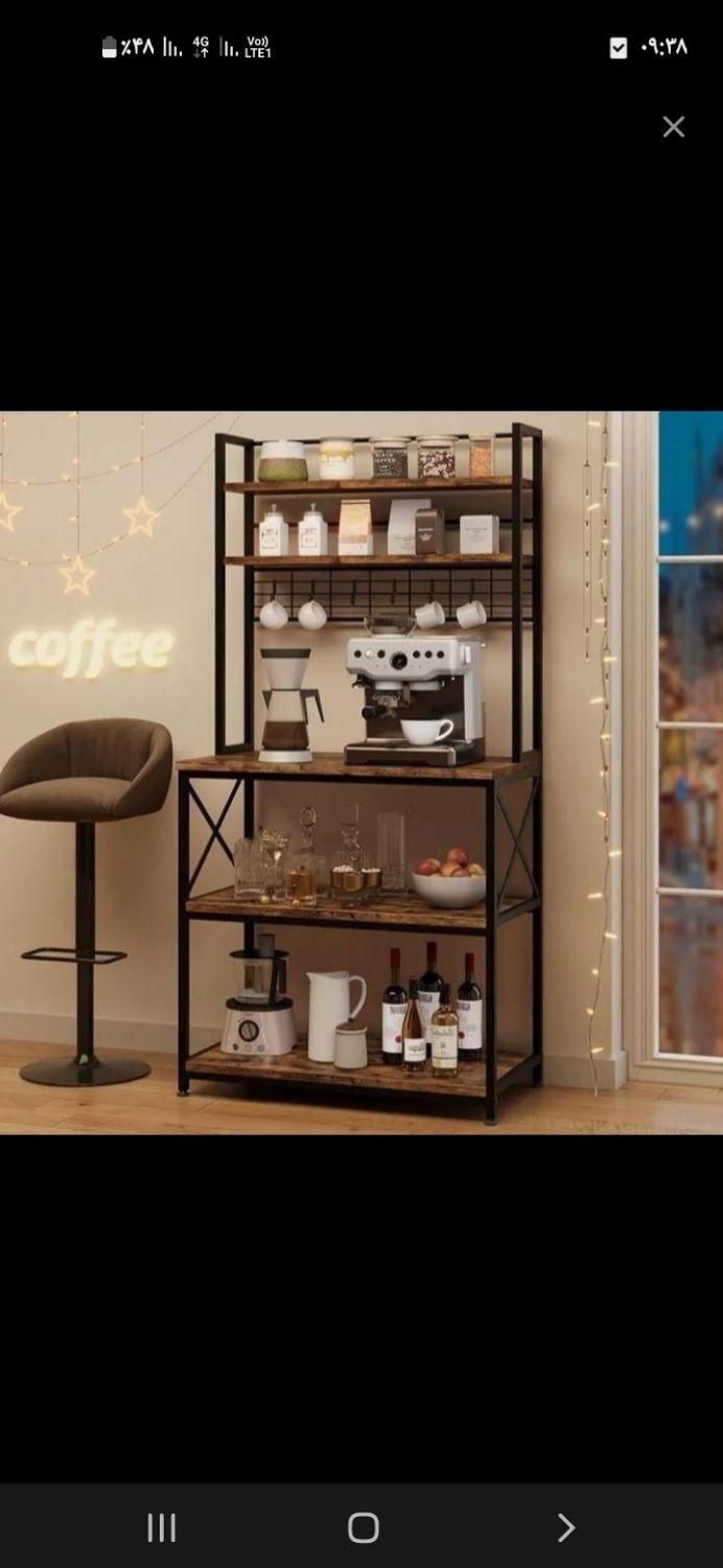 کافی بار میز بار دکور شلف اشپزخانه چوبی|بوفه، ویترین، کنسول|تهران, شهرک ولیعصر جنوبی|دیوار