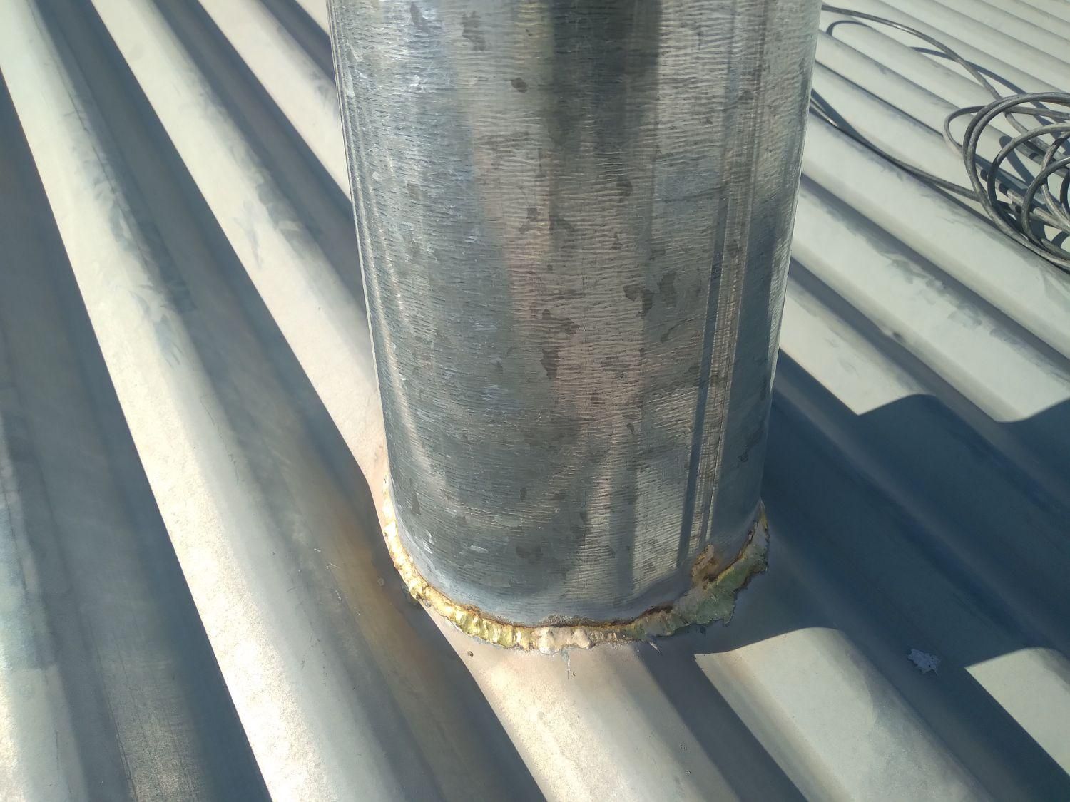 جوشکاری وآببندی لوله بخاری وکانال درسقف شیروانی|خدمات پیشه و مهارت|کرمان, |دیوار