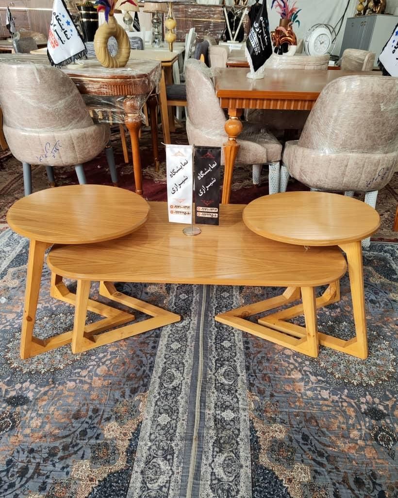 میز جلو مبلی و عسلی تمام چوب مدل لپ تاپی|مبلمان خانگی و میز عسلی|شیراز, وزیرآباد|دیوار