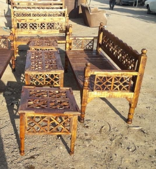 مبل گره چینی چوبی تولید وپخش|مبلمان خانگی و میز عسلی|شهریار, دهشاد بالا|دیوار