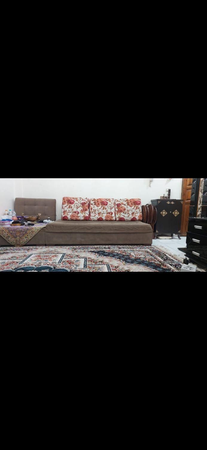 کاناپه ۳نفره بهمراه جلو مبلی|مبلمان خانگی و میز عسلی|تهران, سلیمانی|دیوار