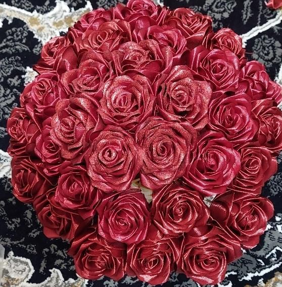 گل رز ربانی|گل مصنوعی|شاهین‌شهر, شیخ بهایی|دیوار