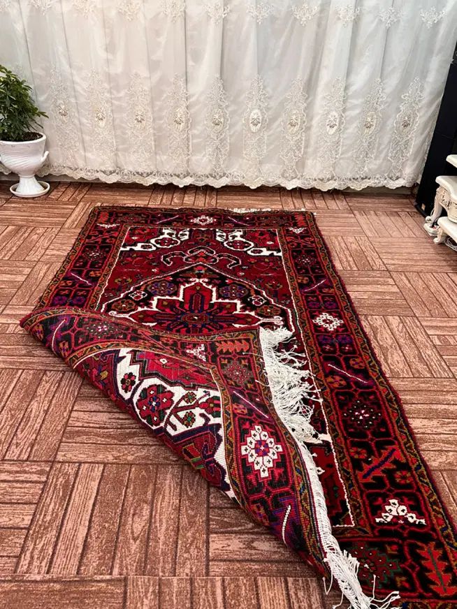 فرش دستبافت قالیچه( میان قالی ) ۱۵۵ در ۲۵۵|فرش|تبریز, |دیوار