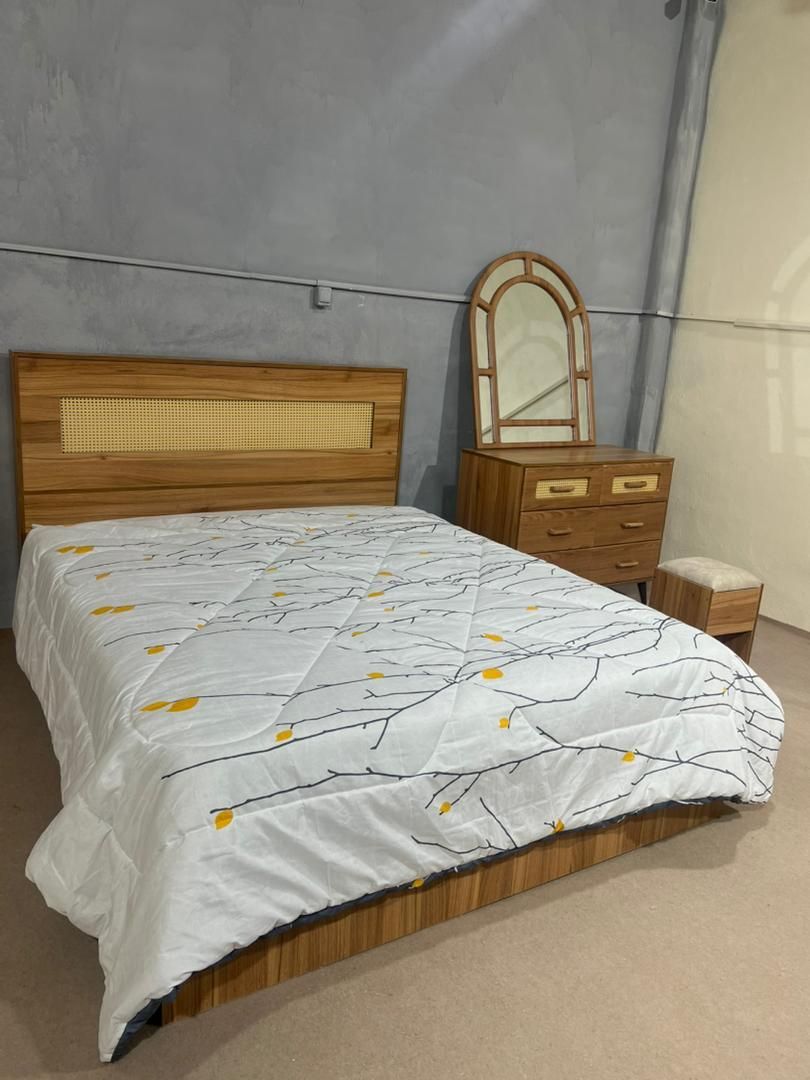 سرویس خواب حصیری|تخت و سرویس خواب|خمینیشهر, |دیوار