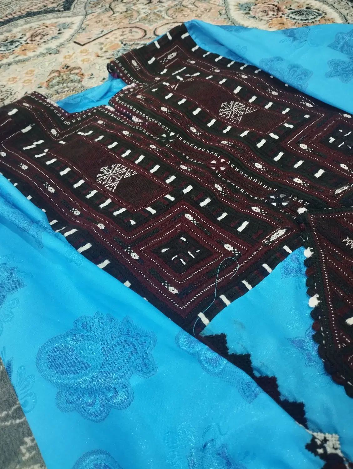 لباس نو اصلا پوشیده نشده معاوضه با ی جفت زی استین|لباس|سراوان, |دیوار