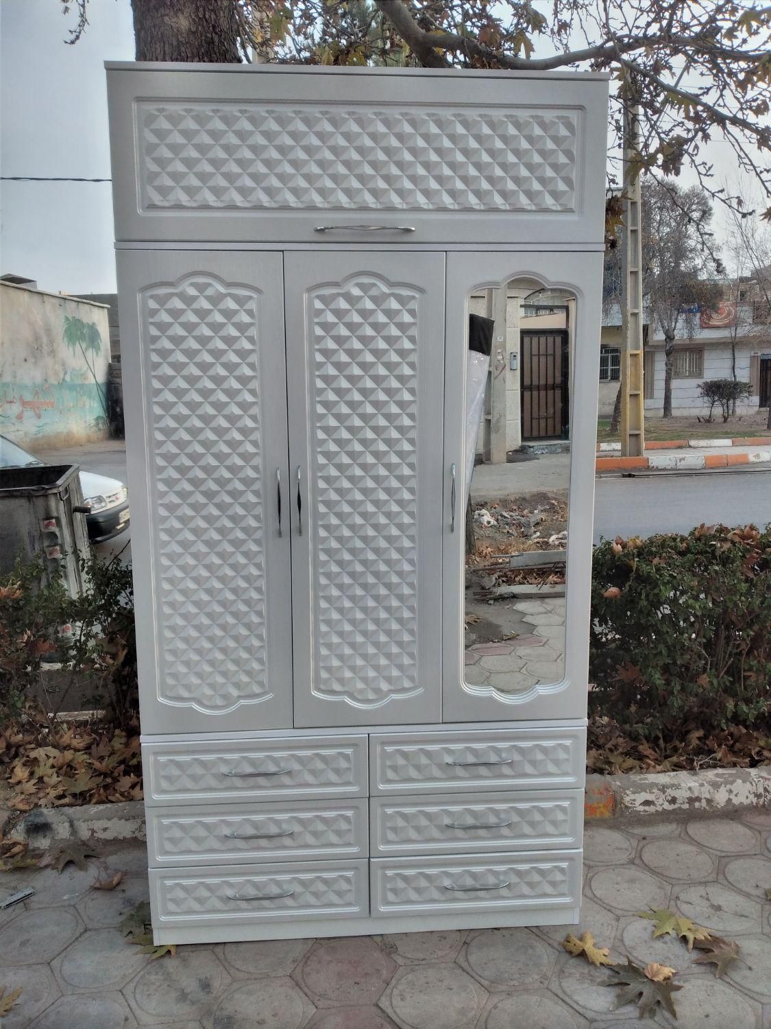 کمد 3تیکه  رنگبندی دلخواه|جاکفشی، کمد، دراور|قزوین, |دیوار