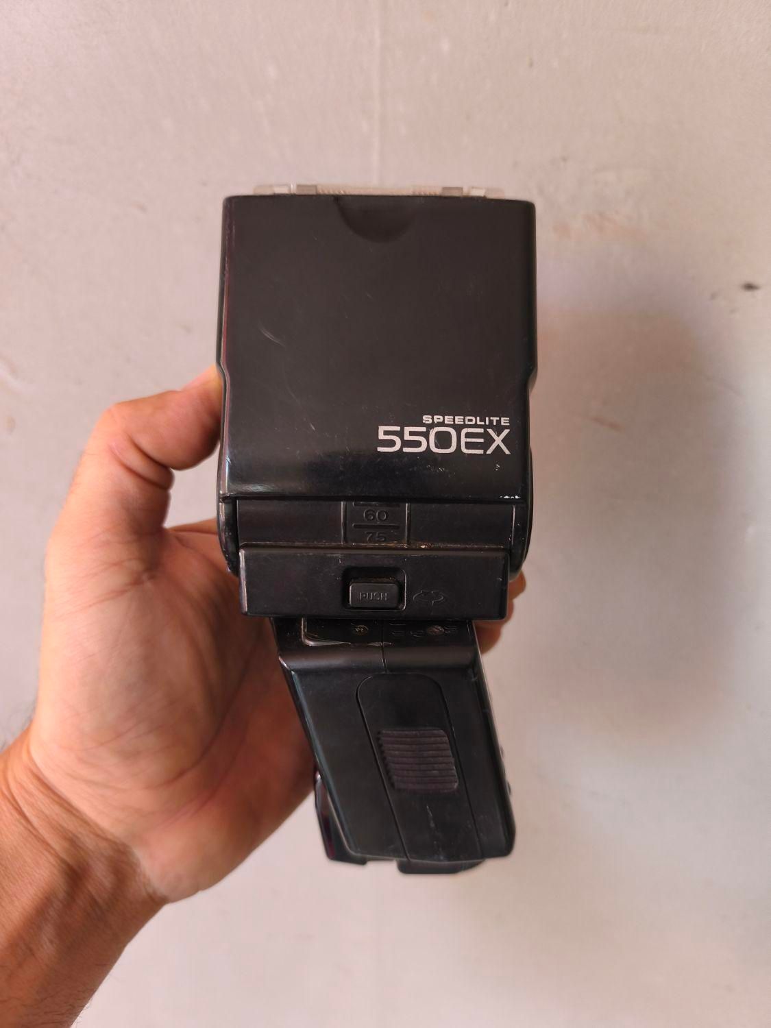 فلش اسپید لایت کنون 550EX Canon|دوربین عکاسی و فیلم‌برداری|مشهد, نرگس (شهرک غرب)|دیوار