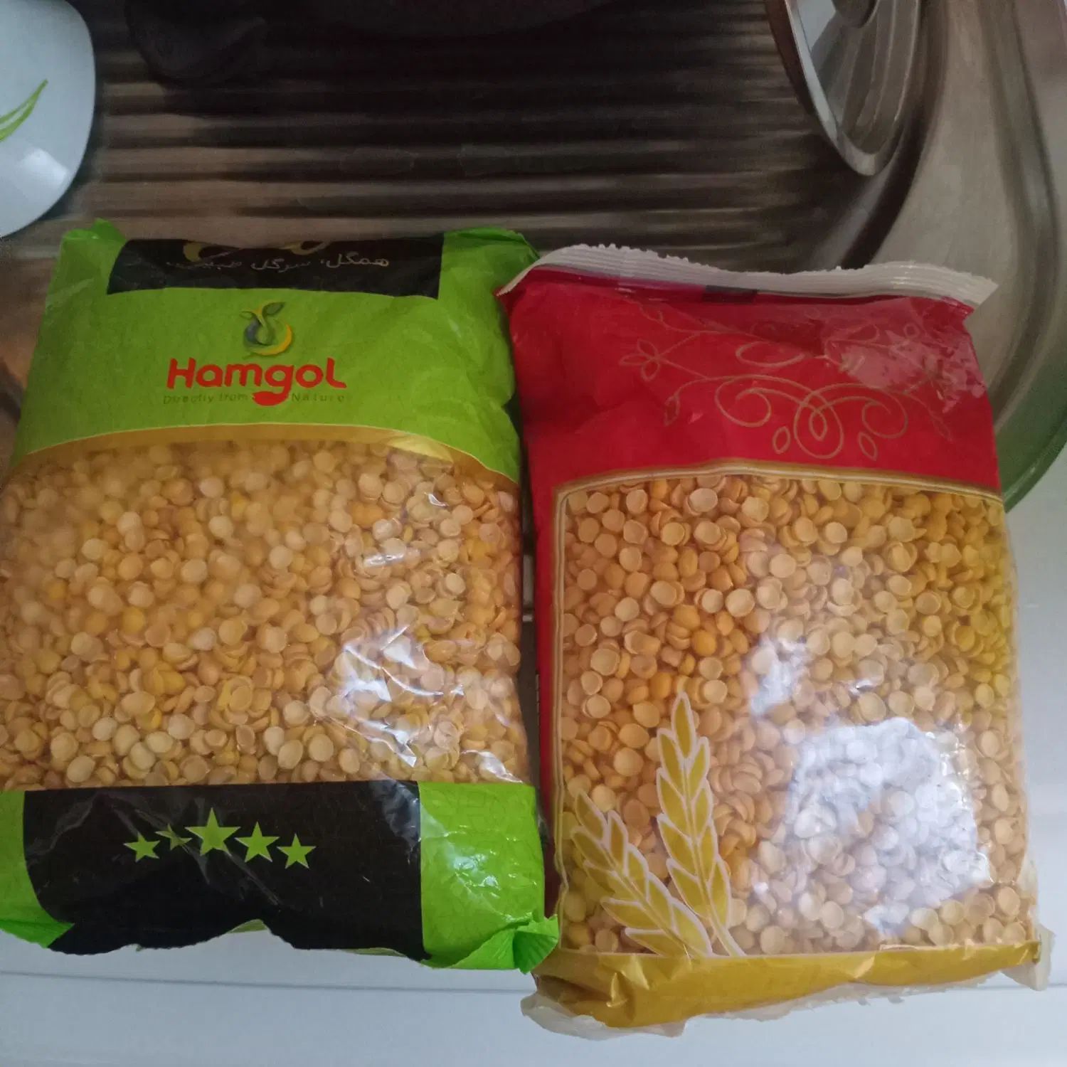 دو بسته لپه پاک شده ۹۰۰ گرمی|خوردنی و آشامیدنی|تهران, سبلان (لشگر)|دیوار