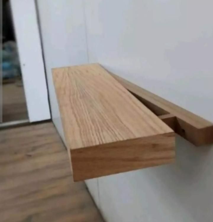 شلف پایه مخفی و میز کانتر در طرحهای متنوع|کتابخانه، شلف، قفسههای دیواری|شیراز, پودنک|دیوار