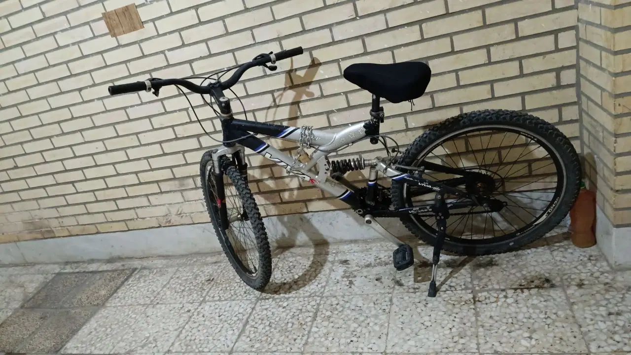 دوچرخه دنده ای بدنه آلومینیوم سایز ۲۶ درحدنو|دوچرخه، اسکیت، اسکوتر|اصفهان, شفق|دیوار