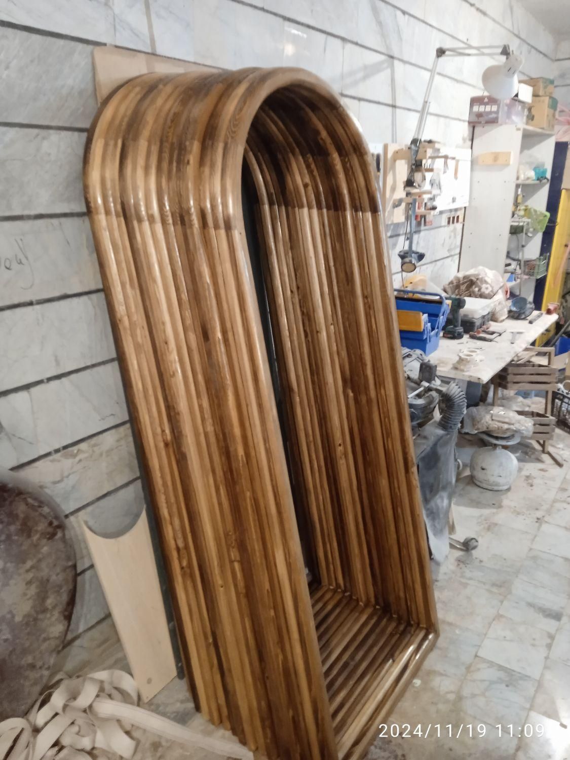 آینه قدی تمام چوب|آینه|خرم‌آباد, |دیوار