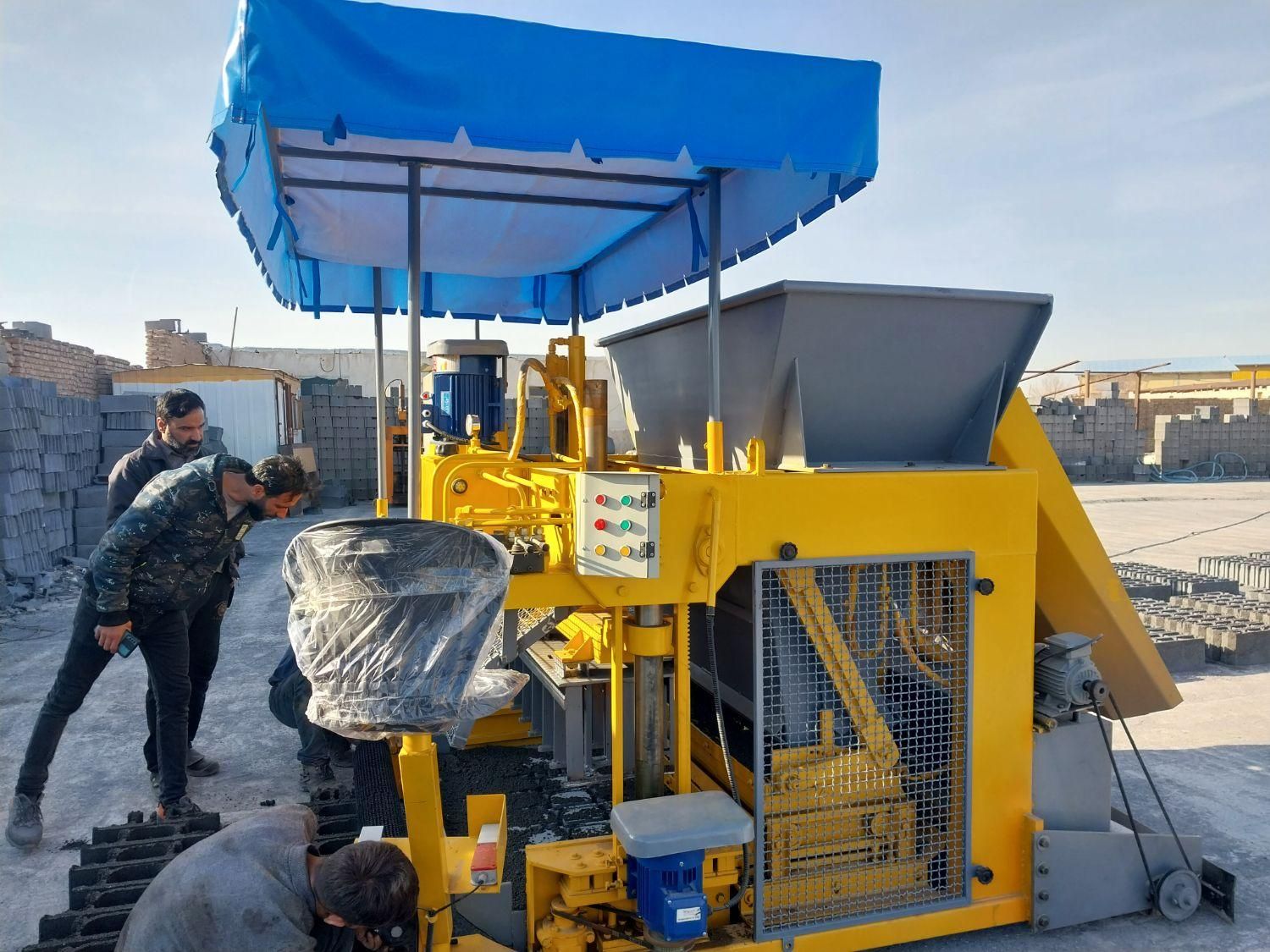 دستگاه۵و۶و۹و۱۲قالبه بلوک زن جدول زن|ماشینآلات صنعتی|مشهد, مهدی آباد|دیوار