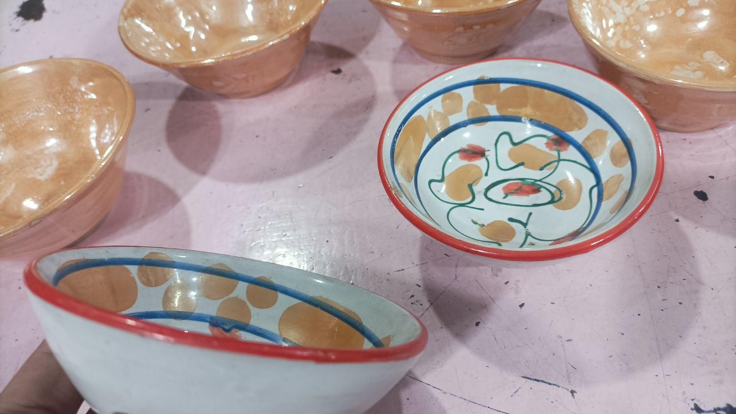 پیاله ( کاسه های قدیمی) و ظروف|ظروف سرو و پذیرایی|گرگان, |دیوار